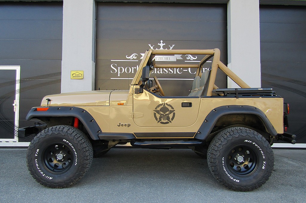 Jeep Wrangler 2,5 Sahara Soft Top “1.Besitz“ 36.000 Km bei BM || Sport Classic Cars in 